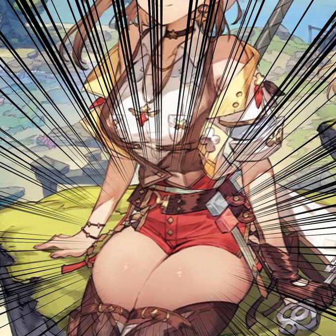 ライザのアトリエ3の版権絵を見たんですが遂にライザちゃんの太腿が盛り過ぎてて第二のおっぱいみたいな現象が発生してて気が狂いそうですハイ 