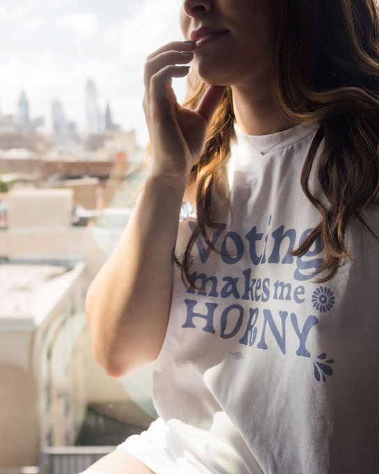Got any Election Day plans? Maybe I&rsquo;ll see you at the polls 😉  🗳: https://t.co/kaG2TYcN6T 📸: @philadelphiaboudoir<a href="/tag/nationalvotersregistrationday"class="tags"><span>#nationalvotersregistrationday</span></a>