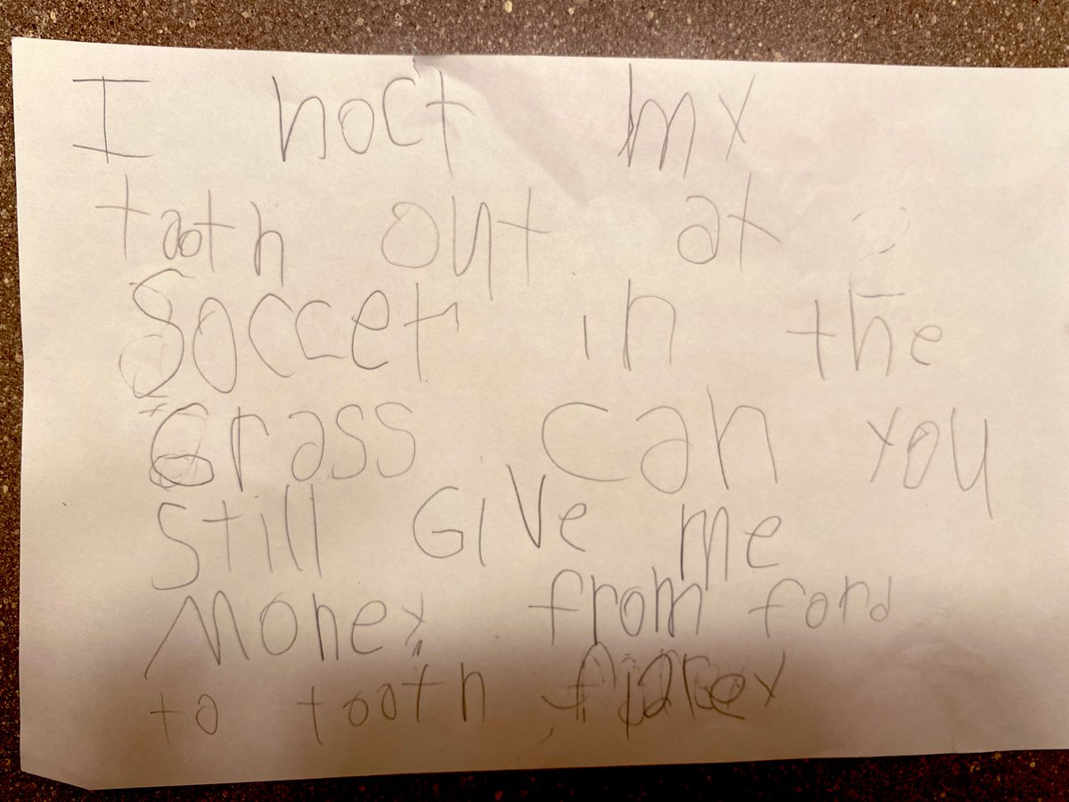 just pulled this out from under my 6 year old son’s pillow