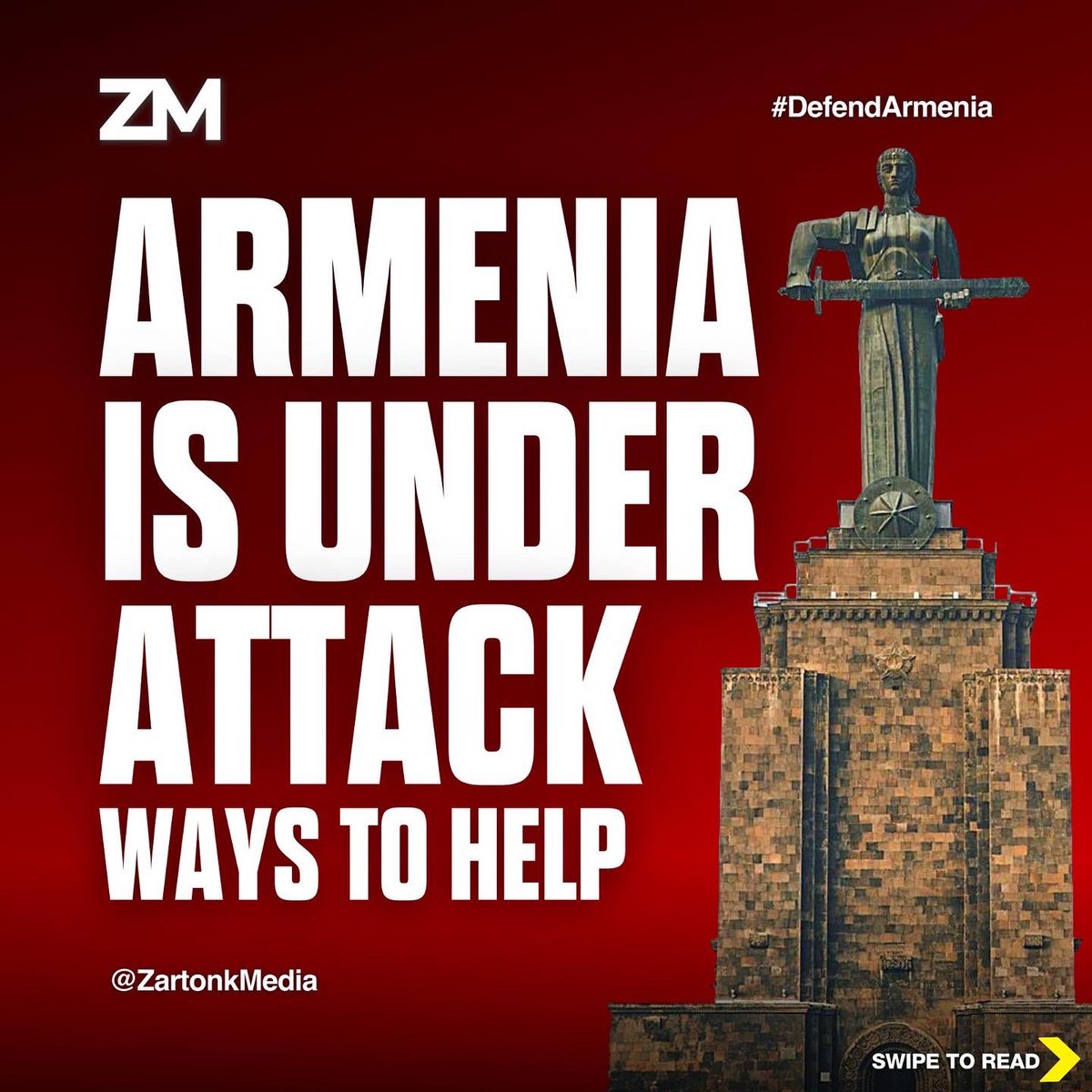 🚨 ARMENIA IS UNDER ATTACK: Ways To Help! 🇦🇲