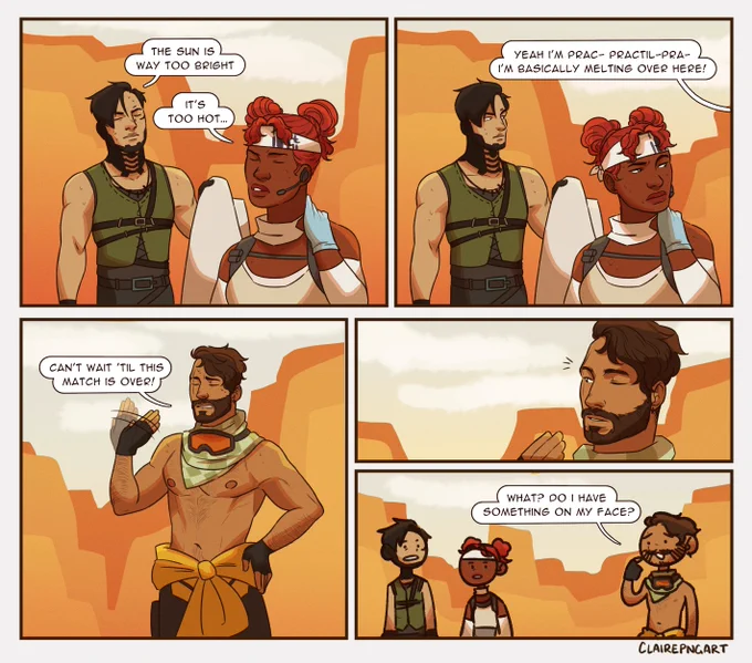 [apex legends] put ur gear back on mirage 