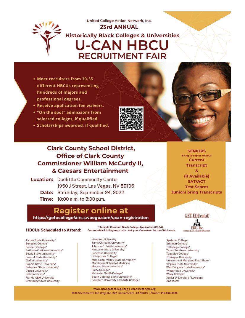 Heads up High Schools! No time like the present to think about all the opportunities out there after Graduation! <a href="/CCSDCounselors/">CCSD School Counseling</a>  <a href="/ClarkCountySch/">CCSD</a>