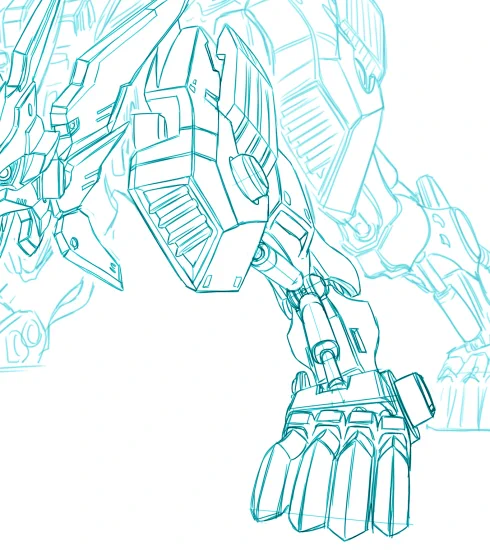 これは以前描くのを途中であきらめた絵です 