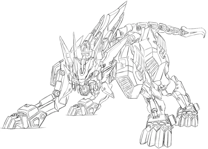 これは以前描くのを途中であきらめた絵です 