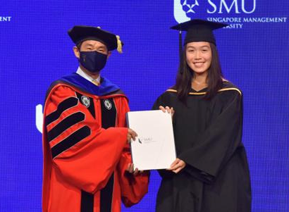 ISCA_Official's tweet photo. Best wishes to Amanda Song, winner of ISCA Gold Medal for Bachelor of Accountancy at @sgSMU! We are excited to see her achieve her milestones and progress towards becoming a CA (Singapore) in the future!
#ISCA #Accountancy #OwnTheFuture #SMU #AClassAboveTheRest #differencemaker https://t.co/u4pa09I92y
