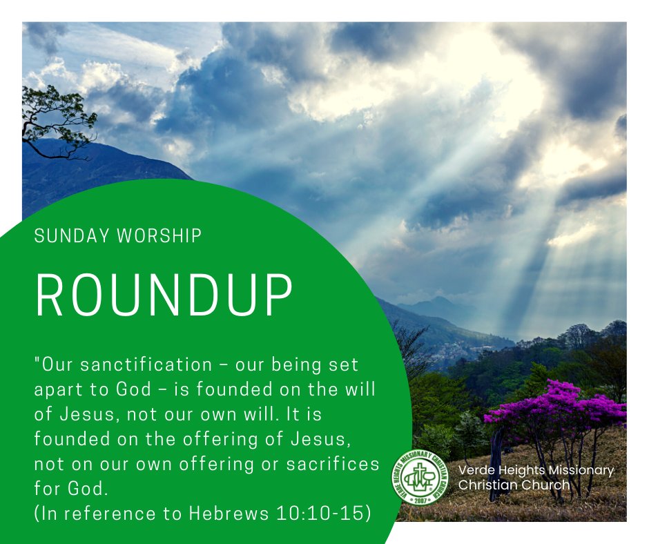 MchVerde's tweet photo. Continue joining our Sunday Services and weekly bible studies for a discussion on CAMACOP distinctives, the Four Fold Gospel.
Follow us on social:
Facebook @vhmcc
Instagram @vhmcc082007
Pinterest @vhmcc2007
#vhmcc #vhmccroundup #CAMACOP #fourfoldgospel #highpriest #Jesus #hope https://t.co/V581Ejvxei