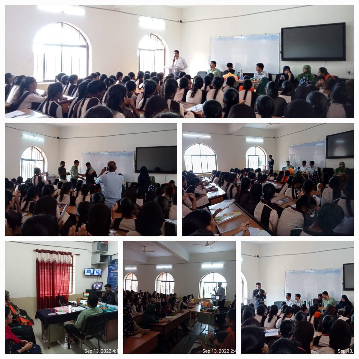 Minority MDR PU ollege Bidar. In the presence of DO sir NEET/CET TOPPERS shared opinion to puc 1st &amp; 2nd year students .They shared time maintenance and how to read &amp; write subjects short notes to prepare exams.<a href="/Captain_Mani72/">Manivannan P 🇮🇳</a> <a href="/DOMGOK/">Department of Minority Welfare, Govt of Karnataka</a> @MinorityWelfar1