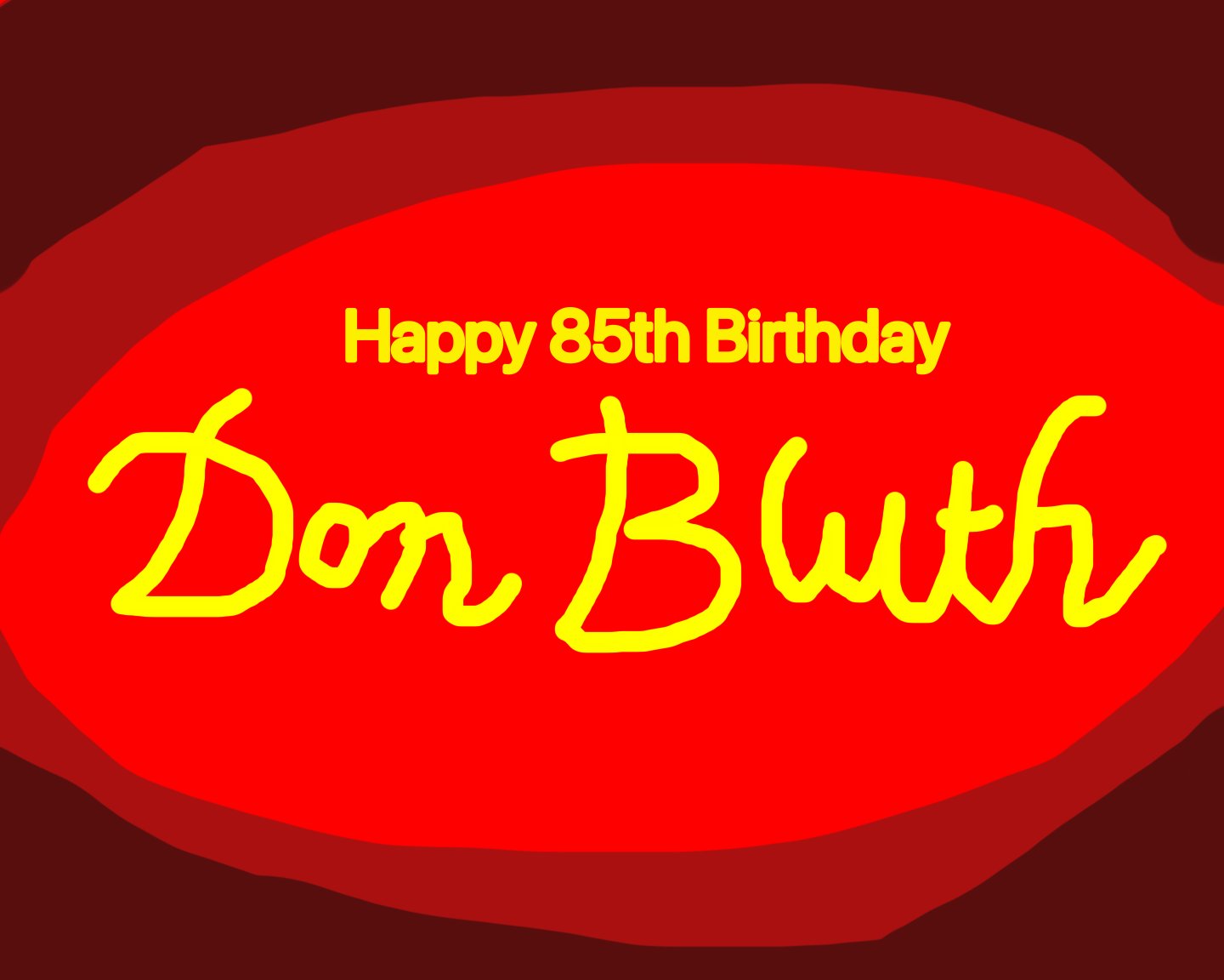 Happy 85th Birthday to Don Bluth! 