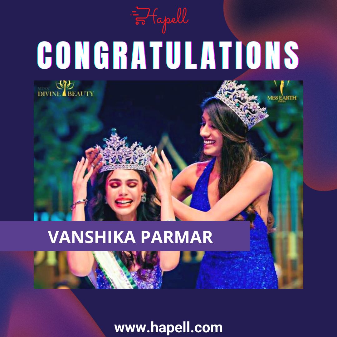 Congratulations Miss Earth India 2022 Vanshika Parmar. 

#vanshikaparmar
#missearthindia2022
#missdivinebeauty #vanshikaparmar #missearthindia #india #celebrity #passion #hapell