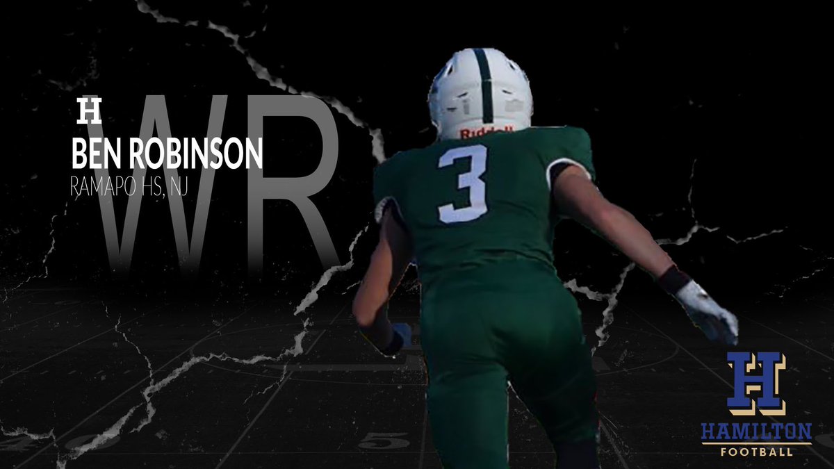 Extremely honored and blessed to announce that I have been offered support in the admissions process at Hamilton College. Thank you to my coaches and family for all of their support. <a href="/CoachJFriedman/">Jeffrey Friedman</a> <a href="/HamCollFootball/">Hamilton College Football</a> <a href="/CoachMikeDeFaz/">Mike DeFazio</a>