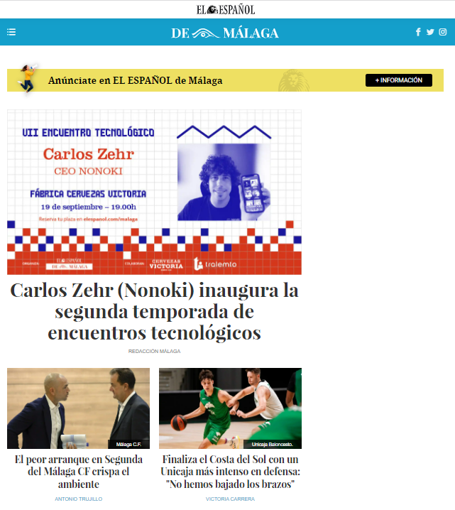 malaga_ee's tweet photo. #DeMálaga

☕️ ¡Buenos días! Esta es nuestra portada para este miércoles, 14 de septiembre.

https://t.co/oymhCpYVIu https://t.co/XfquvvN4JR