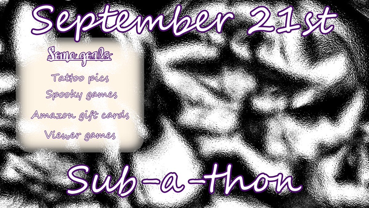 HexellaVT's tweet photo. OH BTW! 21st! Gonna be funsies!
#subathon #Vtuber #fallathon #Halloween https://t.co/4P0y0njtai