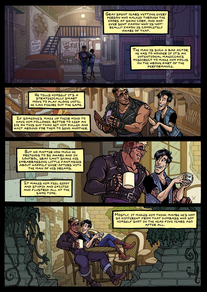 The kind of guy who thinks "maybe I can be in just a little bit of a car crash, maybe that would be fun and make me feel alive again. Just a little bit of a train-wreck, as as treat…" 3/3
