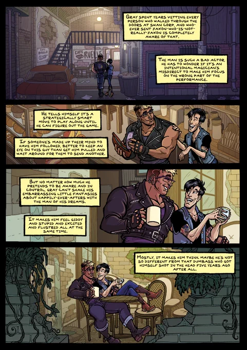 The kind of guy who thinks "maybe I can be in just a little bit of a car crash, maybe that would be fun and make me feel alive again. Just a little bit of a train-wreck, as as treat…" 3/3 