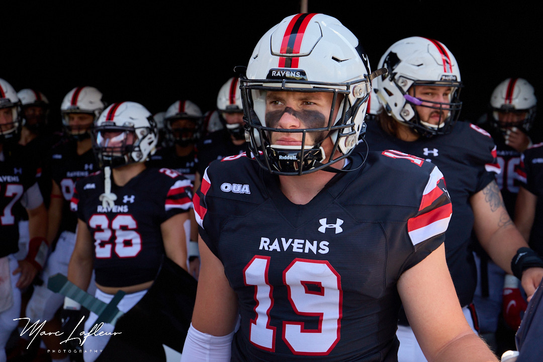 Marc_Lafleur's tweet photo. Highlights from Saturday's game between the Carleton Ravens and the York Lions. https://t.co/TnduqccFMK https://t.co/6NM5BVX4wD