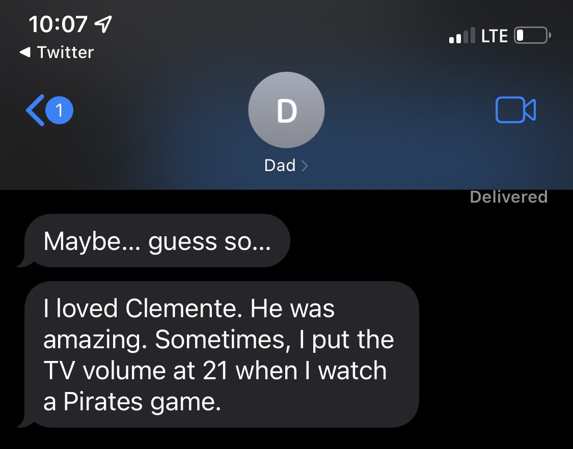 PhilMadonna's tweet photo. Frank Madonna always paying #RE21ECT to Roberto ahead of Clemente Day on Thursday. https://t.co/b9FaQsCpF7