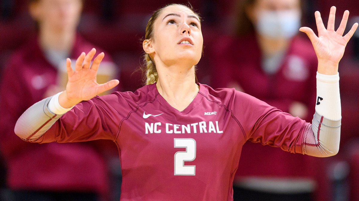 NCCU Athletics (@nccuathletics) on Twitter photo RECAP: Sophomore Azra Osmanovic (pictured) served up NCCU's 11th ace of the match on match point to seal a wild 20-25, 24-26, 25-15, 25-18, 17-15 comeback win over Campbell on Tuesday.
FULL STORY:
nccueaglepride.com/news/2022/9/13…
#EaglePride <a href="/NCCUVolleyball/">NCCU Volleyball</a> RECAP: Sophomore Azra Osmanovic (pictured) served up NCCU's 11th ace of the match on match point to seal a wild 20-25, 24-26, 25-15, 25-18, 17-15 comeback win over Campbell on Tuesday.
FULL STORY:
nccueaglepride.com/news/2022/9/13…
#EaglePride <a href="/NCCUVolleyball/">NCCU Volleyball</a>
