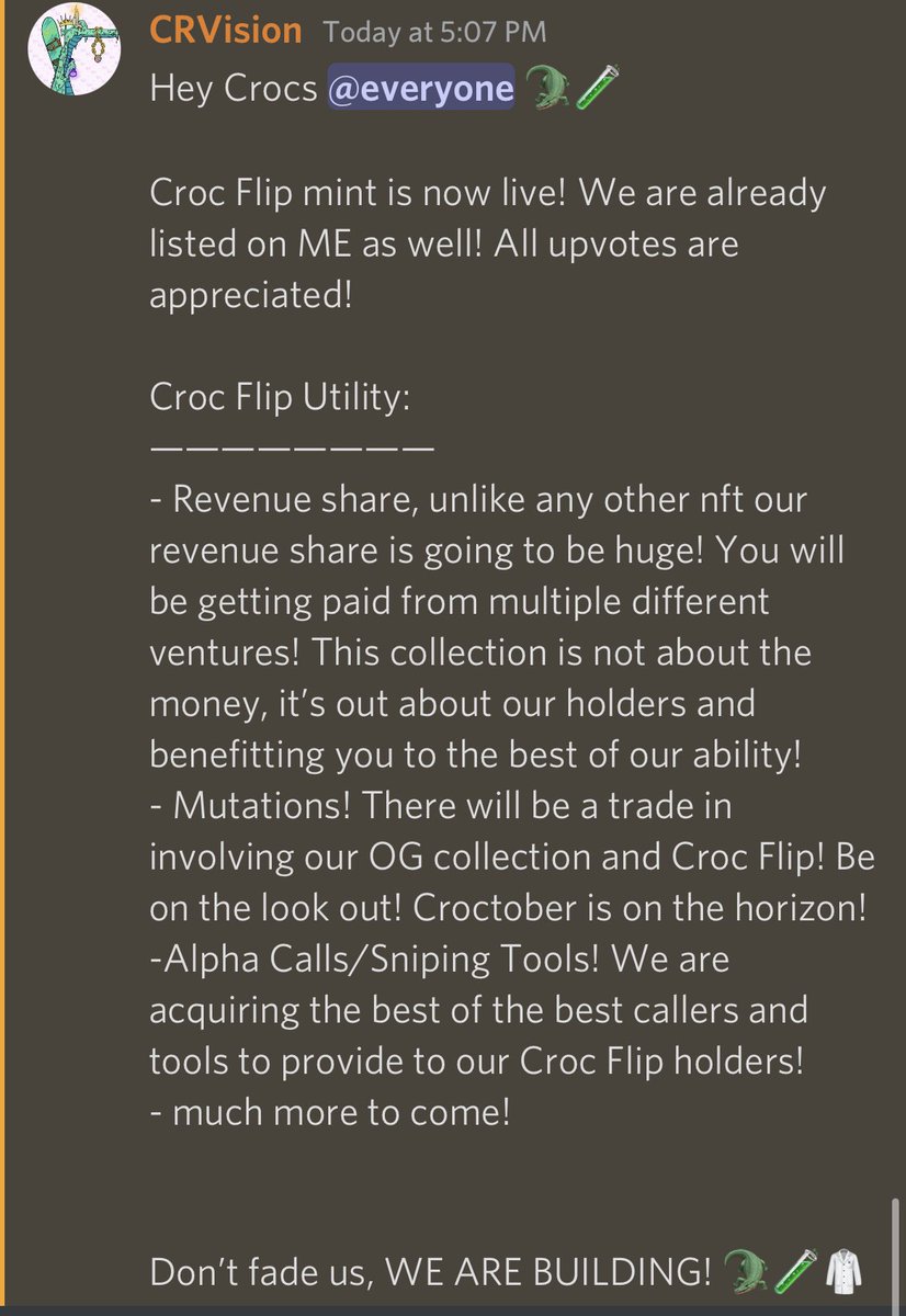 CrocoLabs | RoadMap 2.0 Loading....... tweet media