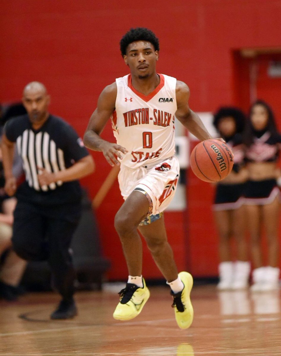 Blessed to receive an offer from Winston Salem State University!❤️🤍Go Rams #HBCU