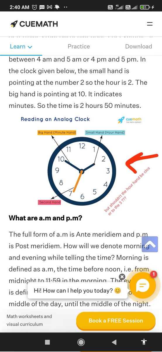 edufailblog's tweet photo. Good morning! What time is it? Let's see if we can use these illustrations from Byju's and Cuemath to figure it out #edtechgiants #illustratorfail https://t.co/Q45iBG9kkU