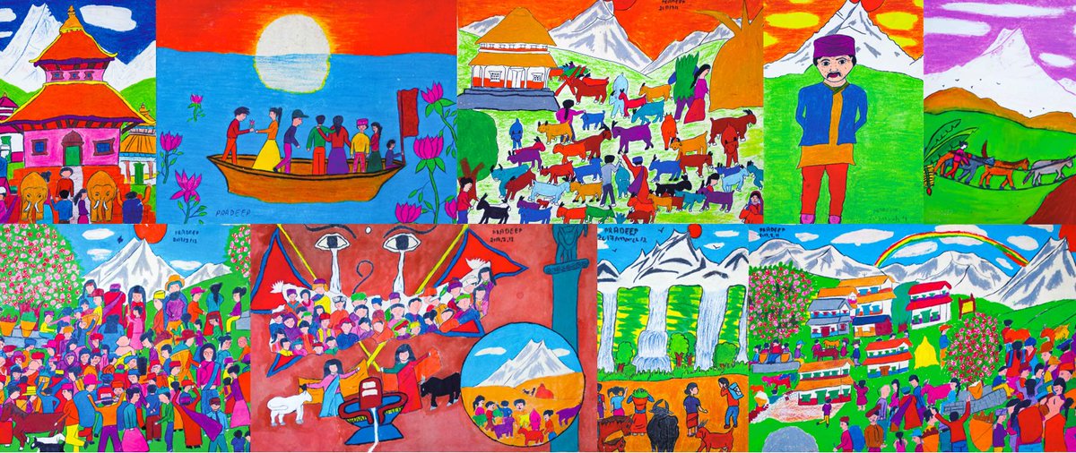 The Himalayan Dream 8th Series 

Artist : Pradeep Acharya

The Um Hong-gil Human Foundation has been promoting the ‘Seraph Village School Building Project’ to establish a school in the Himalayas. 

enftee.com/company/galler…

#Himalayan #UmHonggil