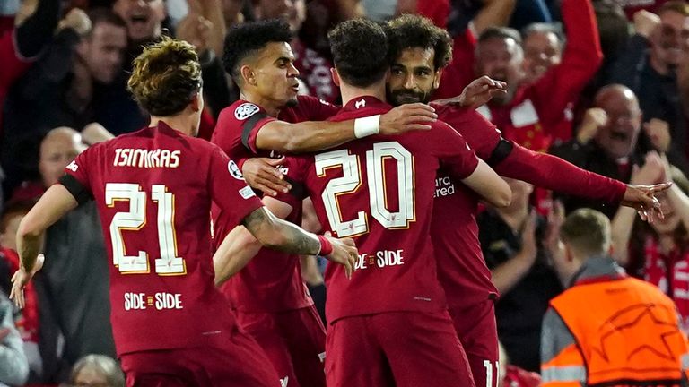 ThesentralM's tweet photo. Late Matip header earns Liverpool victory over Ajax

https://t.co/CUYmSIaBy0 https://t.co/k2MgNJnmUr
