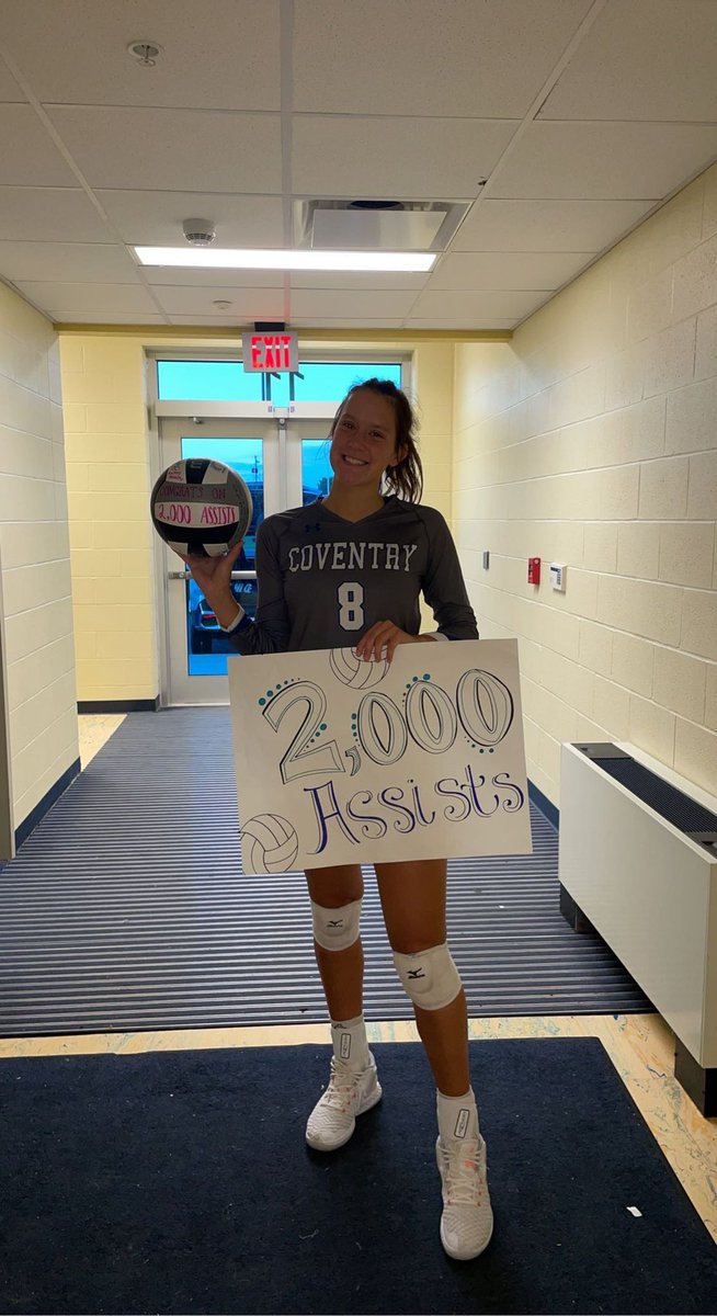 WOW! Mal Meinen accomplished a huge milestone in her high school career! Coventry is so lucky to have YOU! So so so proud of you Mal!!!!!