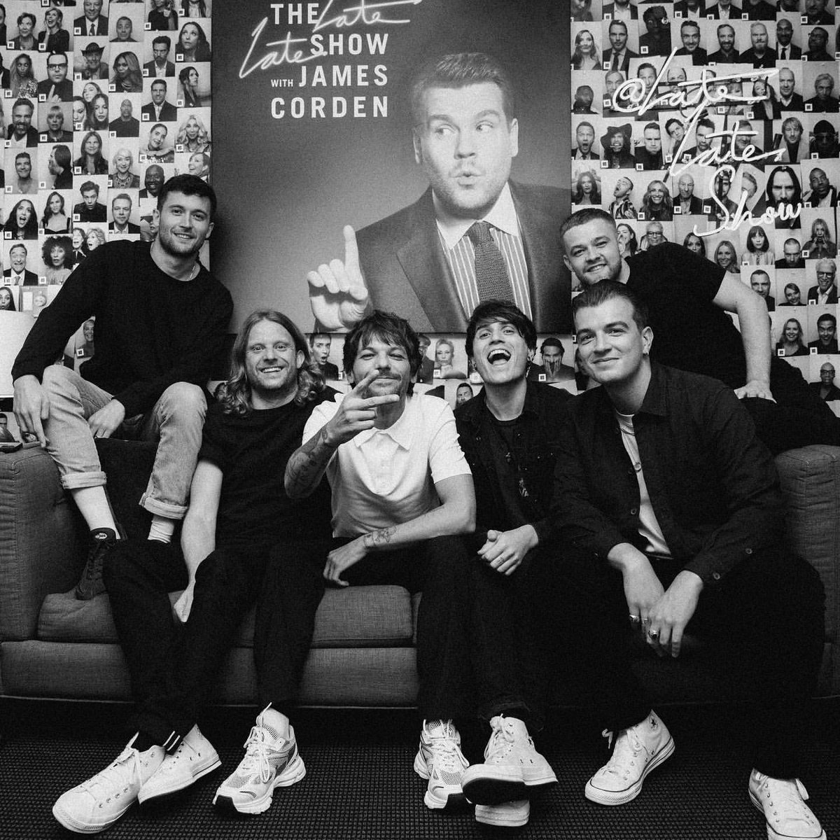 #IG | Joshua Halling via Instagram!

"fun one today. <a href="/Louis_Tomlinson/">Louis Tomlinson</a> &amp; the boys // <a href="/latelateshow/">The Late Late Show with James Corden</a>"

© joshuahalling