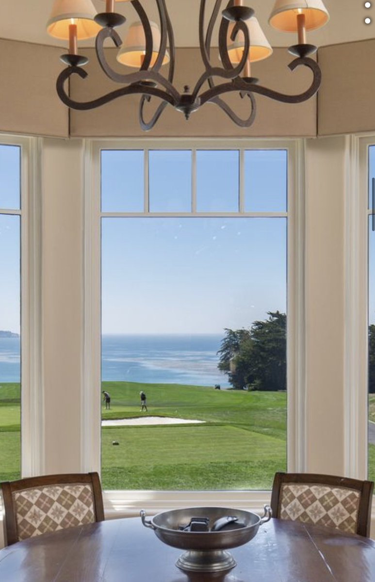 darrenrovell's tweet photo. A two-acre Pebble Beach home with views of the 11th and 12th hole as well as the ocean is hitting the market for $31 million.

Its seller is lawyer Cary Patterson, whose firm helped recover more than $17 billion in damages for the state of Texas from Big Tobacco. https://t.co/fmAu1xJpt1