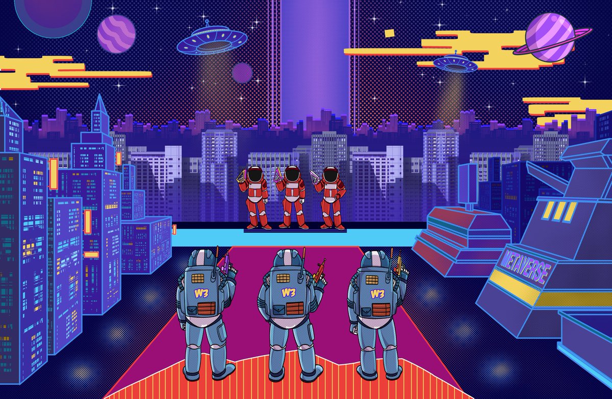 //WE'RE NOT ALONE IN THE METAVERSE//👥

//WHO ARE THOSE WARRIORS IN RED SUITS?//

*ATMOSPHERE INTENSIFIES*

TO BE CONTINUED...

LIKE,RT AND TAG YOUR FRIENDS FOR A CHANCE AT WL