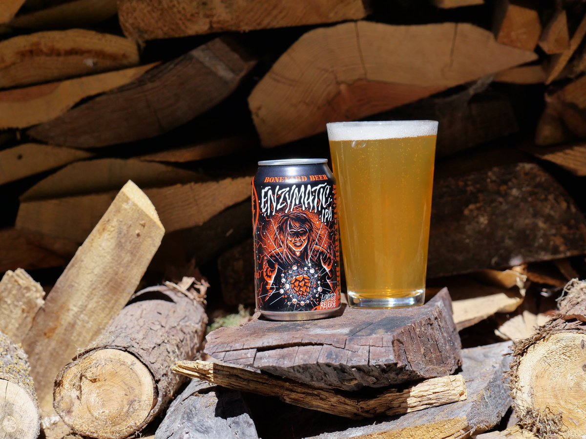Northwest Beer Guide or beers.bsky.app (@nwbeerguide) on Twitter photo With its notes of pine, orange and tropical citrus, <a href="/BoneyardBeer/">Boneyard Beer</a> Enzymatic is a fun return to a brewery we've not touched on in a while. With its notes of pine, orange and tropical citrus, <a href="/BoneyardBeer/">Boneyard Beer</a> Enzymatic is a fun return to a brewery we've not touched on in a while.