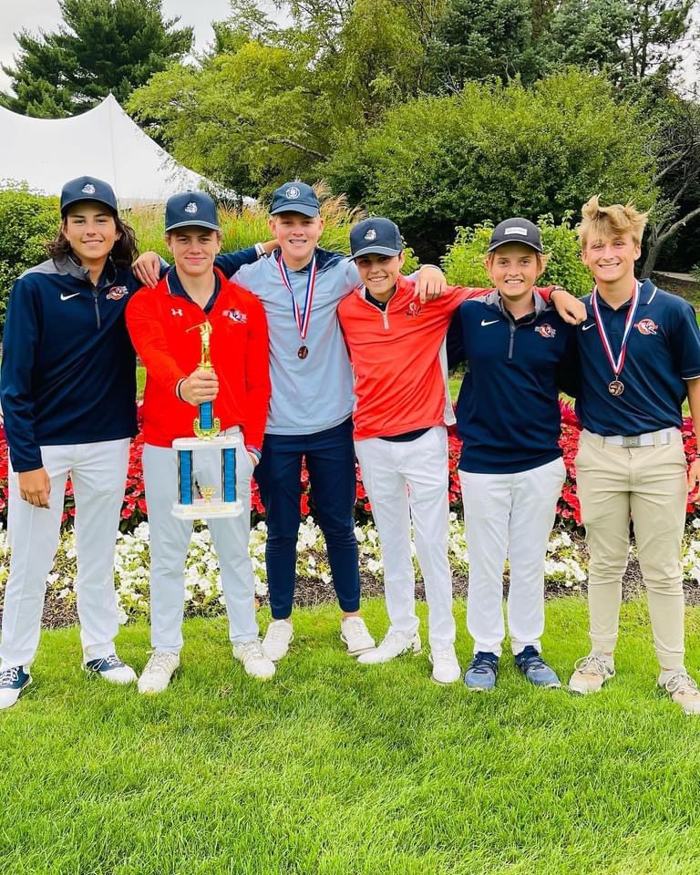 MSBulldogScores's tweet photo. On Monday the boys golf team finished in 2nd place at the Champaign County meet.  Notable Bulldog performances included @reis_claybrooke and Clements with top 8 finishes.

📸Kristen Claybrooke https://t.co/ijldaQtMZ9
