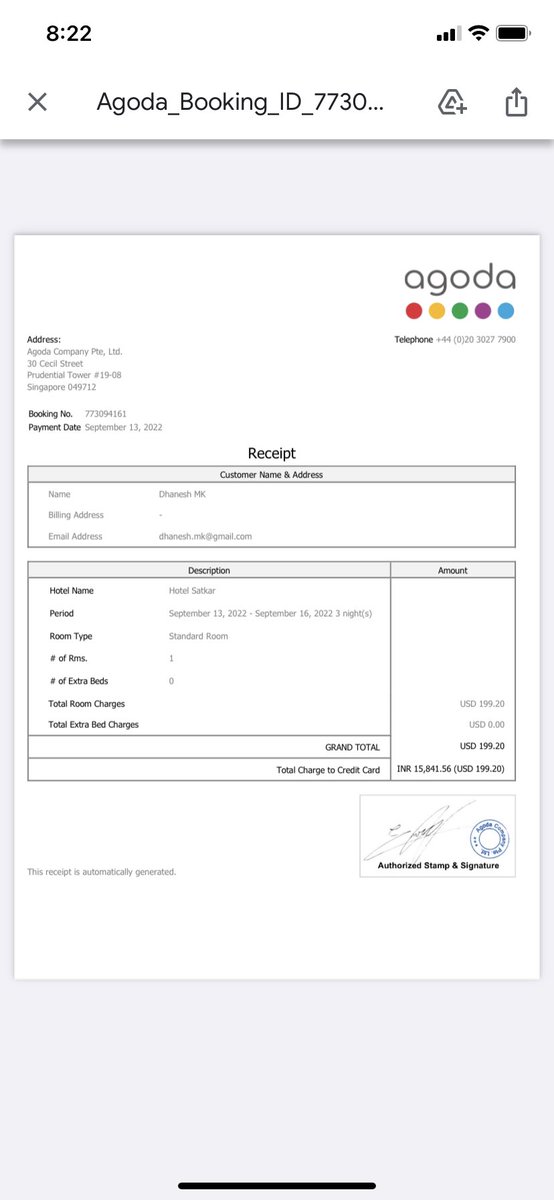 mkdhanesh's tweet photo. @agoda Terrible service. Hotel denied room even after a confirmation from Agoda. Hotel informed that there is no tie up. The call centre is behaving rude and unprofessional. No refund yet. https://t.co/WUXl6yWupD