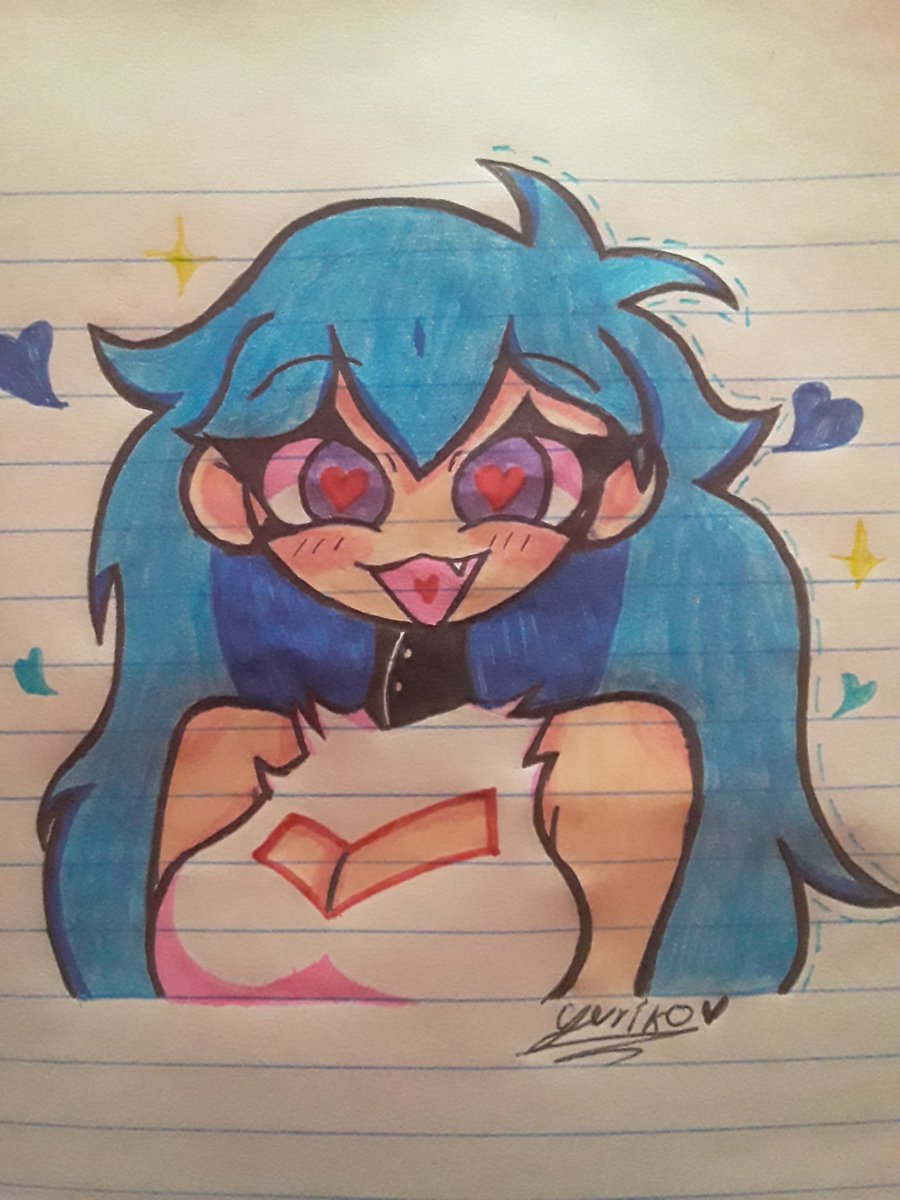 Yuriko_S4n's tweet photo. °•°•💌🌱SkyBlue🌱💌•°•°

#skybluefnf #skyblue #skyverse #Dibujo https://t.co/FcClbBJLc1