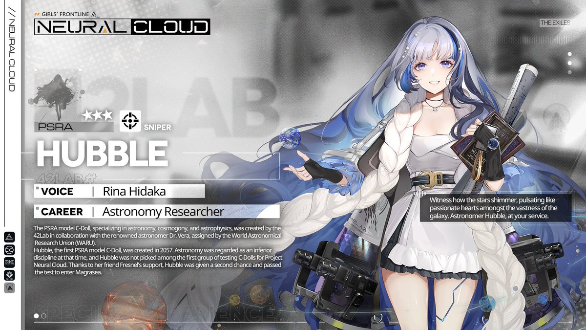 NeuralCloudEN's tweet photo. [C-Doll Archive]
//:_Hubble
In the apparently eternal cosmos, countless rebirths and witherings occur in but a moment.
For lives as short and menial as ours, what does that hold in store? https://t.co/V0tQM6fQIZ
