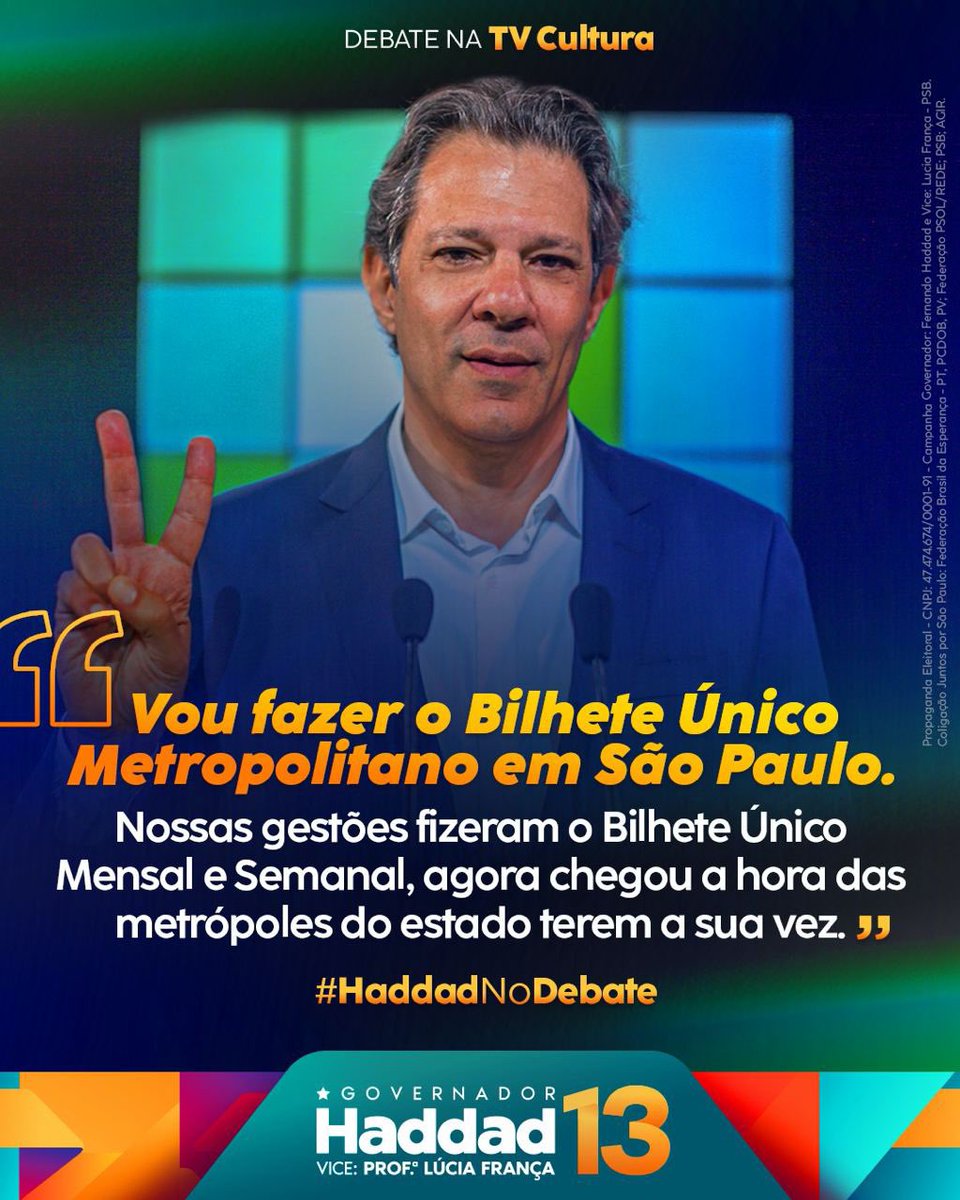 #HaddadNoDebate