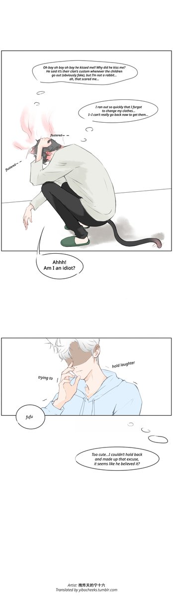 xieyun0805's tweet photo. 捡了只兔子 ②
"I Picked Up a Rabbit"

Artist: 拽炸天的宁十六
Source: https://t.co/uYnlUvfl8j
Translated with permission

#YiZhan #zsww #战山为王 https://t.co/IeBqxN7l0d