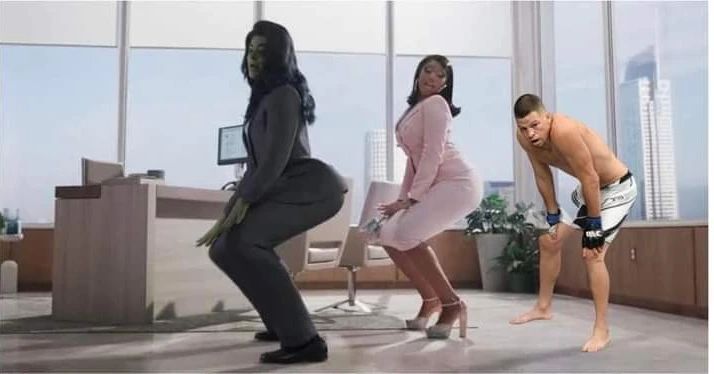 Everythingpostn's tweet photo. #UFC279 #ufc #ufcmemes #diazvsferguson #natediaz #natediaz209 #everythingposting #mma #mmamemes #ufcshitposting #mmashitposting #shehulk #megantheestallion https://t.co/aCh2slmXTD