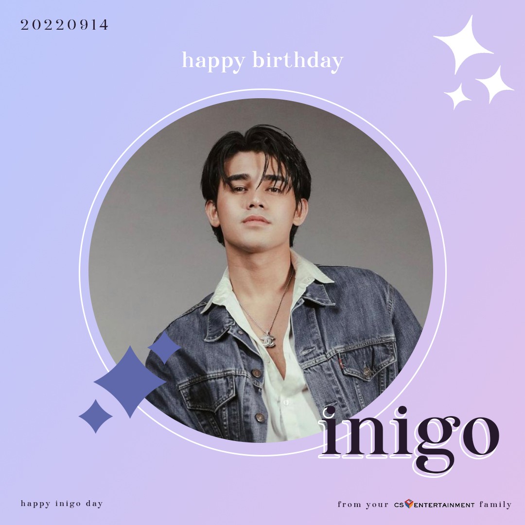 cornerstone_ofc's tweet photo. Wishing the one and only @InigoDPascual a HAPPY HAPPY BIRTHDAY! 🎂 May this day and your latest happenings be a reminder that you are truly meant for great things!☝️Cheers from your Cornerstone fam! 🍾 https://t.co/g3Zpqw6CLB