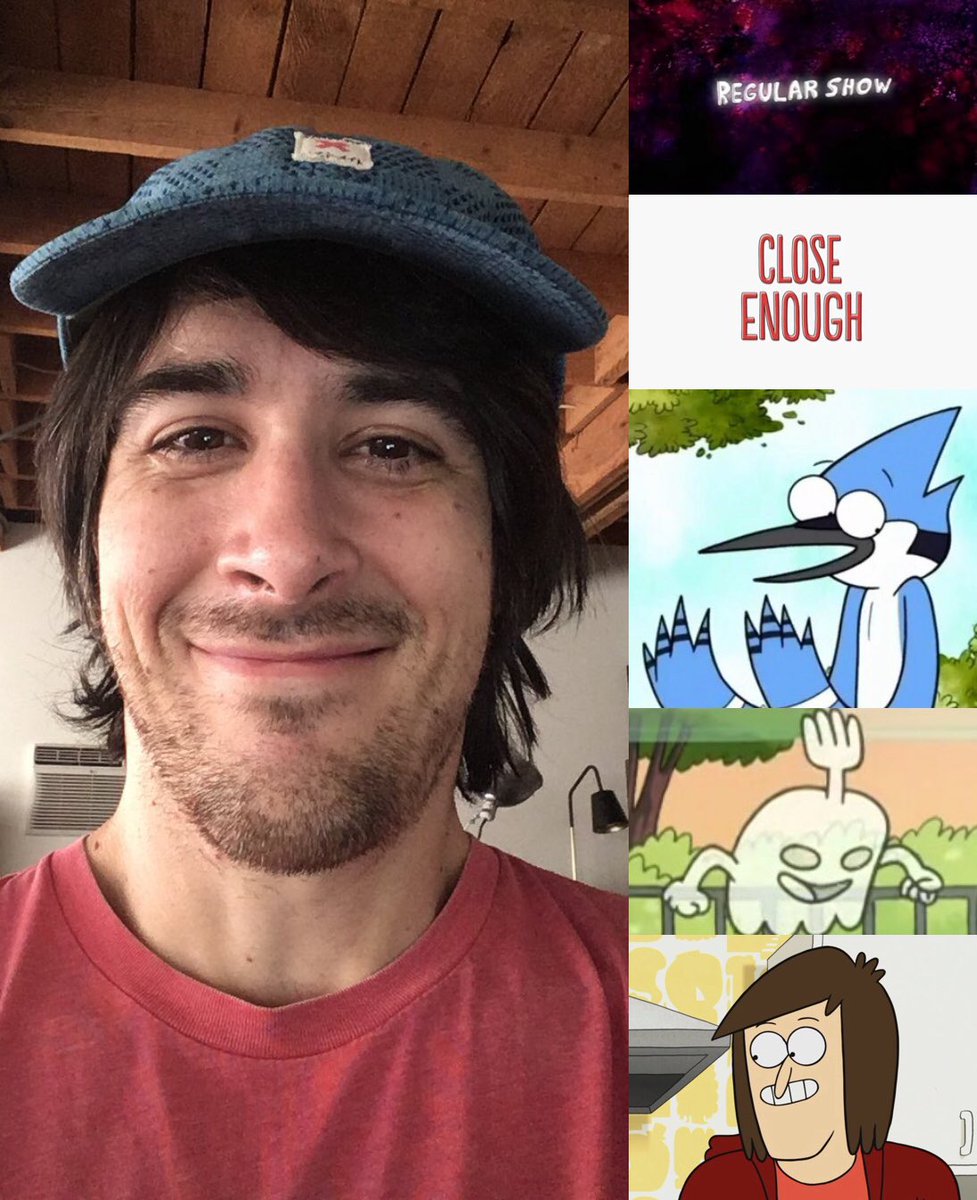 Happy 40th Birthday to J.G. Quintel! The creator of Regular Show, Close  Enough, and the voice of Mordecai and High Five Ghost on Regular Show and  Josh on Close Enough. #JGQuintel, image size:977x1200