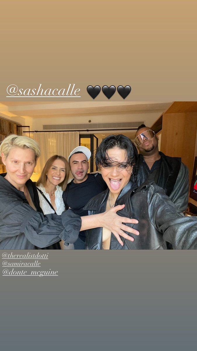 sashacsource's tweet photo. 📸 @SashaCalle via hairbygilbert on ig stories https://t.co/SspzAU8n2l