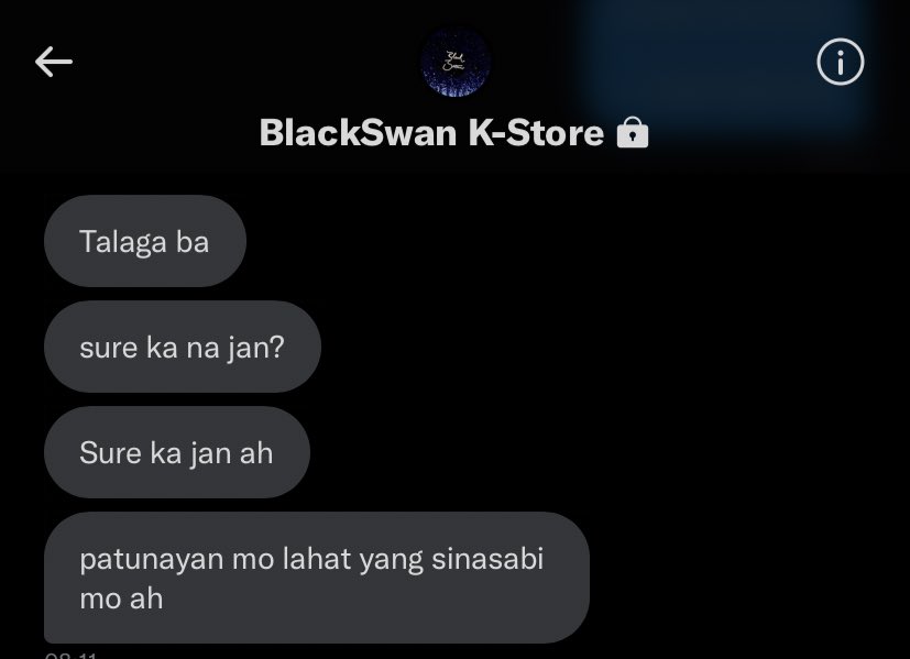 theekingjimin's tweet photo. Beware of these scammers:
Jhamaica Jurado De Vera
Rachel Trapane
@blackSwankrphus
@YoongisGurll 

A scammer once said: https://t.co/RRglrbxZaP