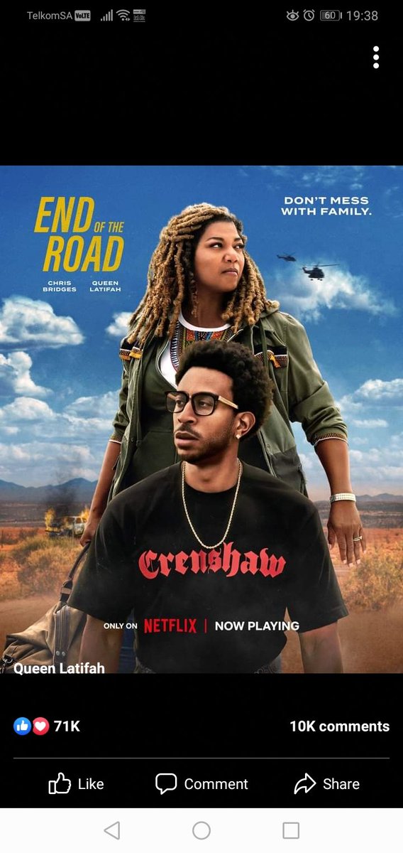 stabzah's tweet photo. Really enjoyed it 👏👏🧡💚
#EndOfTheRoadnetflix 📽️🎬🎥🎞️
@IAMQUEENLATIFAH 
@Ludacris https://t.co/UB8DApyZmP