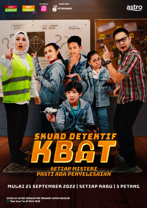 Ada misteri? Jangan risau! Skuad Detektif KBAT pasti boleh selesaikan! 😎
Jom jadi hebat dalam KBAT macam kami!! Saksikan mulai 21 September ni, setiap Rabu, pukul 3 petang di Astro Ceria (611), Astro TutorTV SK (601) atau strim di Astro GO.
#skuaddetektifkbat #KBATHebat #SDK