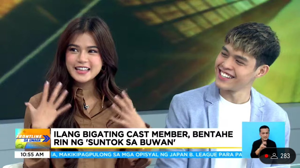 elijahnationofc's tweet photo. Snaps from Frontline Sa Umaga guesting.

Link 🔗: https://t.co/xErr5TxAZL

Ang cute nyo grabe ang chemistry. Nakakakilig! @elijahcanlas_
@MissMarisRacal

#SSBDoRinaMediaDay
#ElijahCanlas 
#MarisRacal 
#SuntokSaBuwanTV5 https://t.co/7C3nhAWawY
