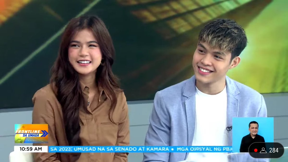 elijahnationofc's tweet photo. Snaps from Frontline Sa Umaga guesting.

Link 🔗: https://t.co/xErr5TxAZL

Ang cute nyo grabe ang chemistry. Nakakakilig! @elijahcanlas_
@MissMarisRacal

#SSBDoRinaMediaDay
#ElijahCanlas 
#MarisRacal 
#SuntokSaBuwanTV5 https://t.co/7C3nhAWawY
