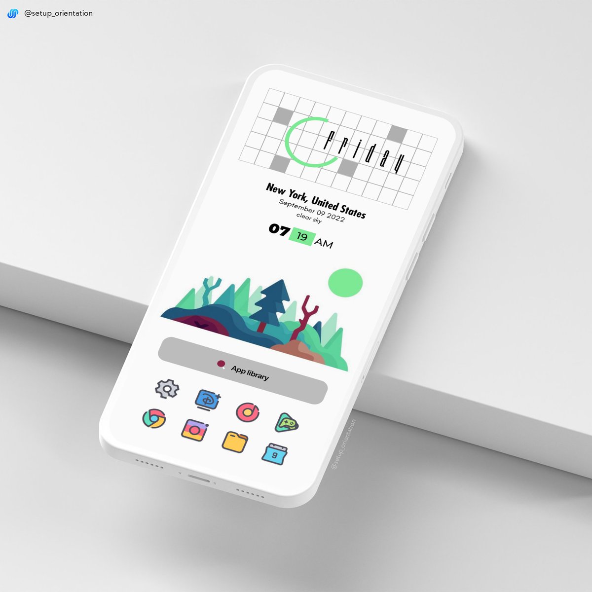 setup_orient's tweet photo. Android homescreen setup
Widget -
#circus @ChrisJ4ck
#smartios @RajjAryaa
Icon -
#crayon @justnewdesigns
Nova Backup and wallpaper link in bio https://t.co/TtKFQr2ws2
