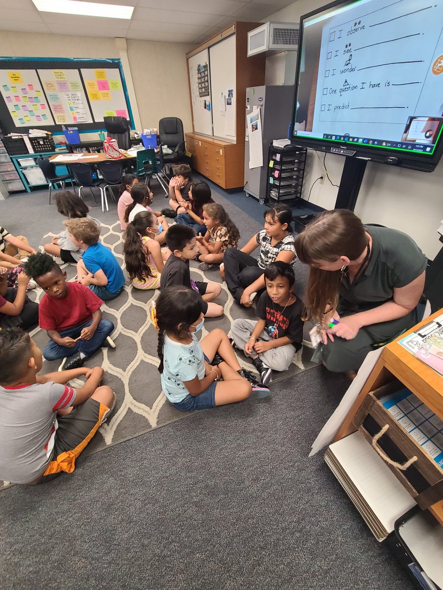 ElmaCani's tweet photo. 3rd grade students @BA_STEAM_ACAD had a great learning experience with @OBrienLiteracy! We can't wait to see you again on Thursday. #GladStrategies
@SBUSD_NEWS @KevinCoordt https://t.co/bANpVoiW8s