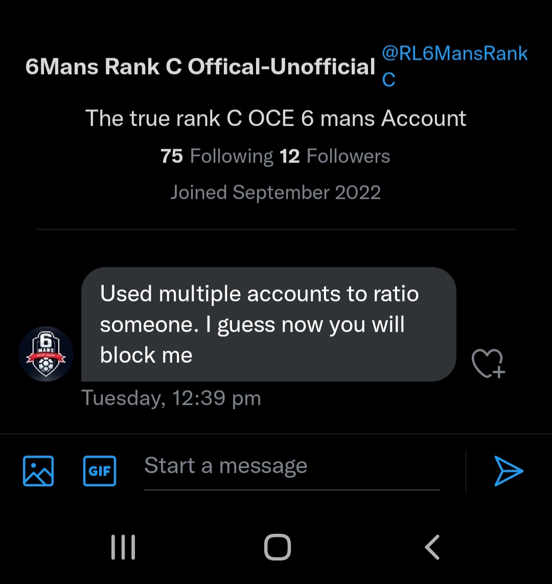 Rank C 6Mans-Official tweet media