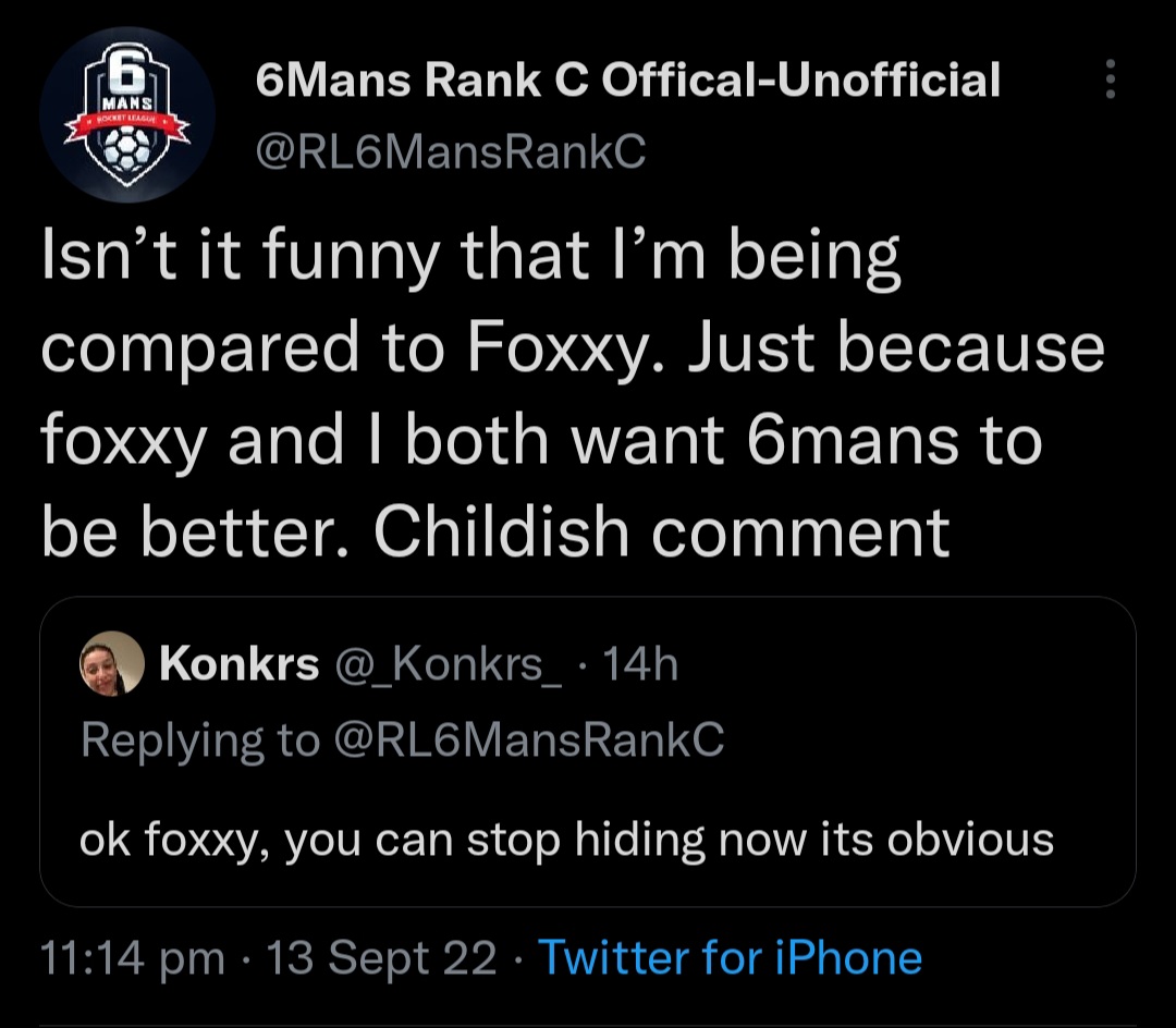 Rank C 6Mans-Official tweet media